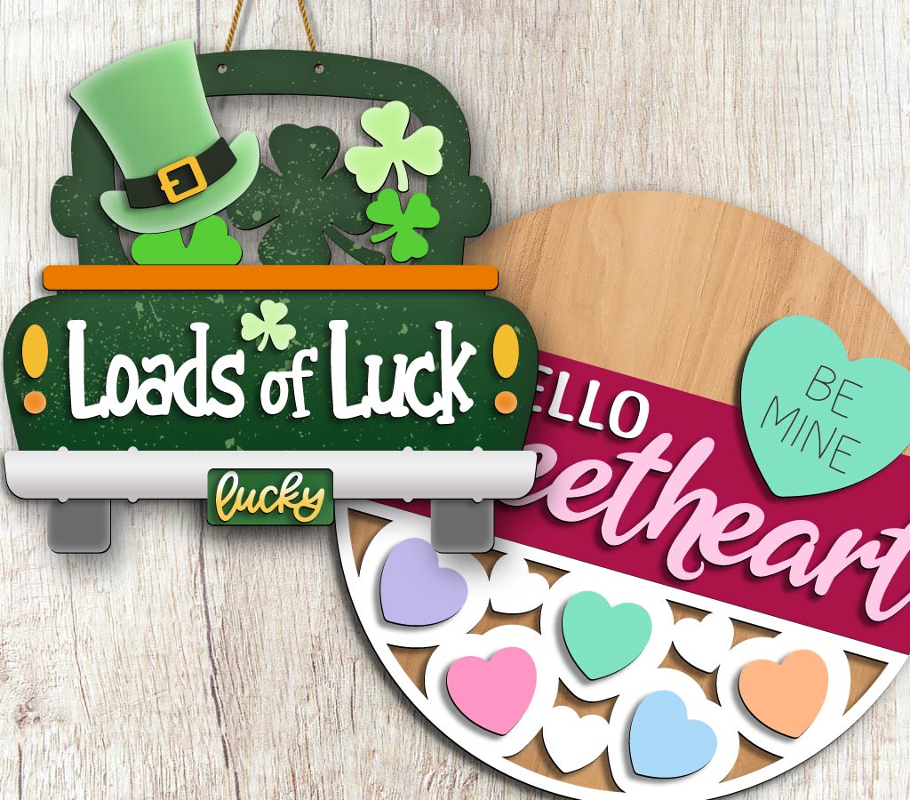 Valentine & St. Patrick