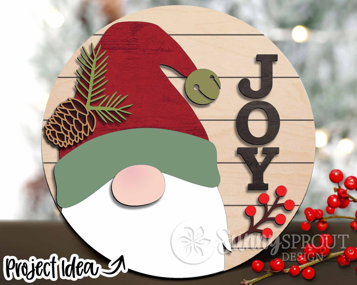 Winter Laser Sign Bundle, Round door hanger, Glowforge laser file, Cricut cut file, Silhouette, Holiday welcome sign svg