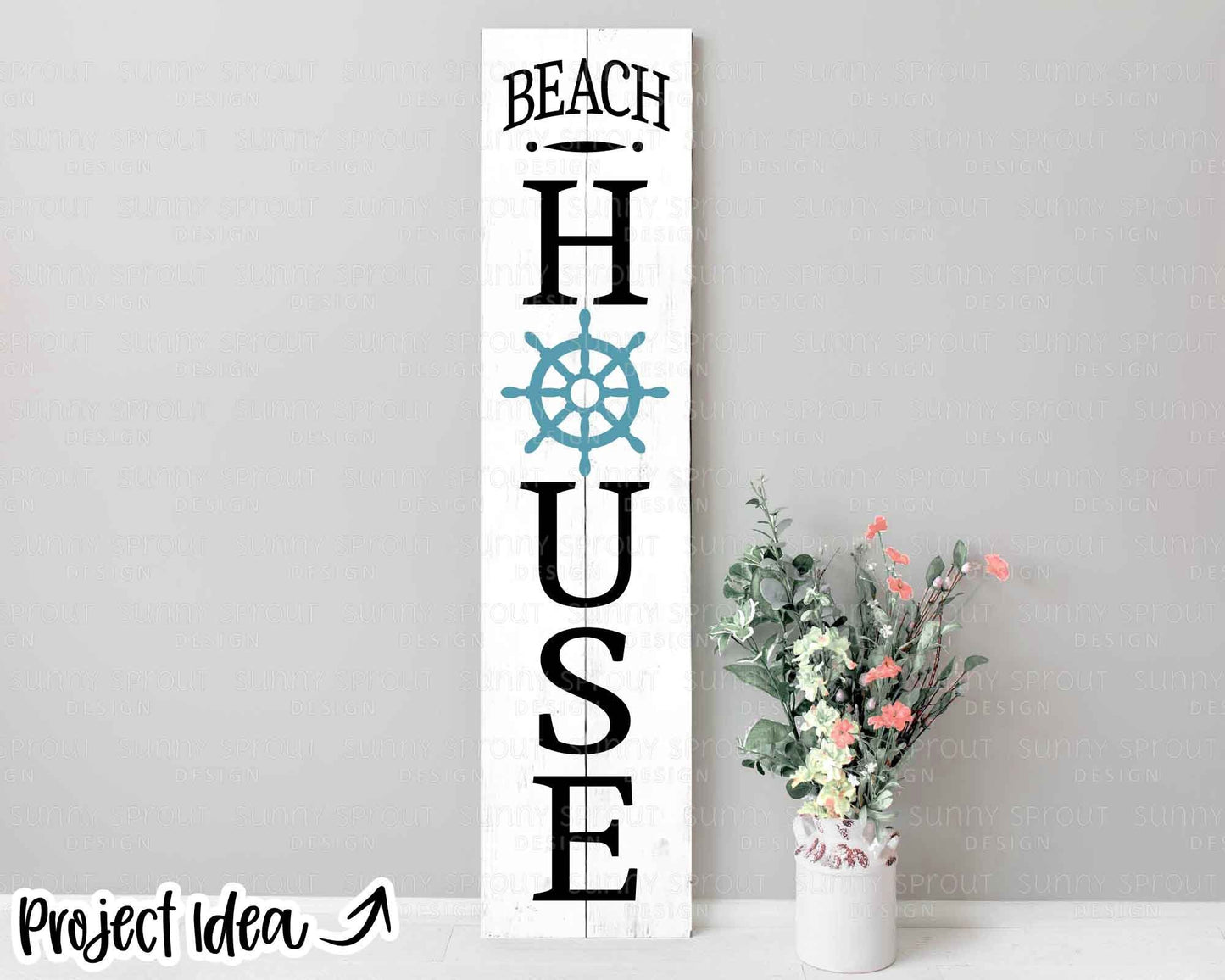 Beach House Helm Sign, Digital download, Cricut SVG cut file, Silhouette, Summer ocean coastal door design