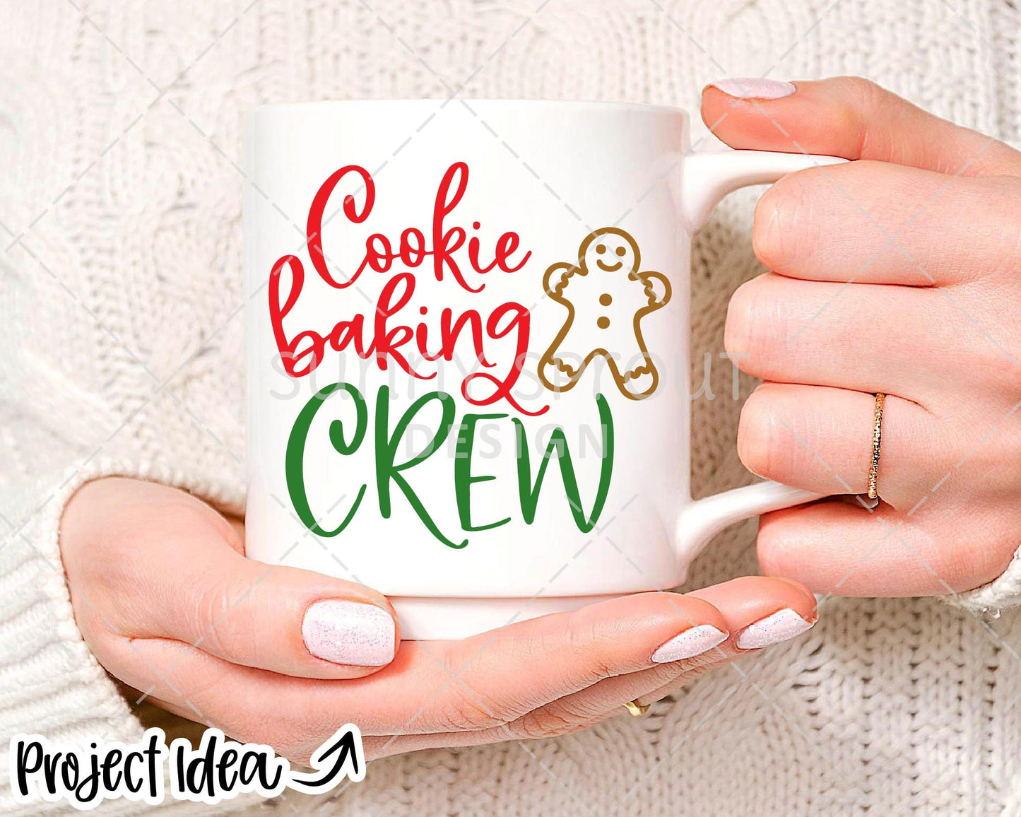 Cookie Baking Crew SVG, Cricut cut file, Silhouette cut file, Group Christmas shirt design, Family Christmas shirt svg