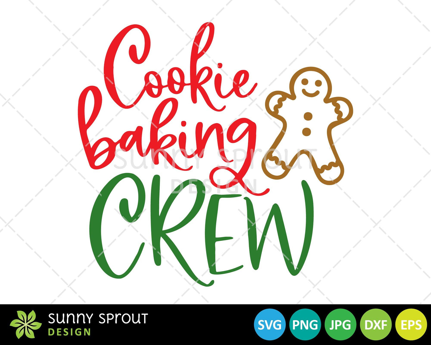 Cookie Baking Crew SVG, Cricut cut file, Silhouette cut file, Group Christmas shirt design, Family Christmas shirt svg