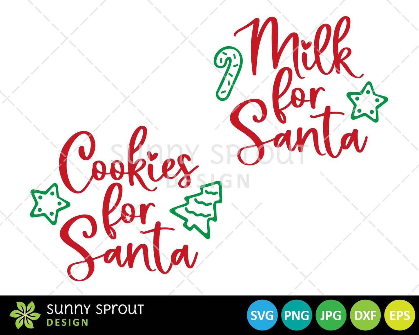 Christmas Plate and Mug SVG, Digital download, Cricut cut file, Silhouette, Santa cookies & milk design