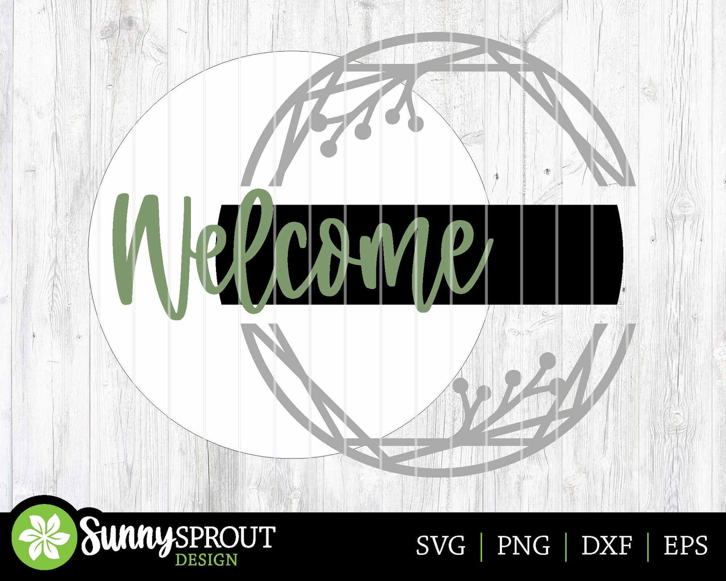 Geometric Hexagon Welcome Sign, Digital Download, SVG Laser Cut File, Cricut, Farmhouse Round Door Hanger Design