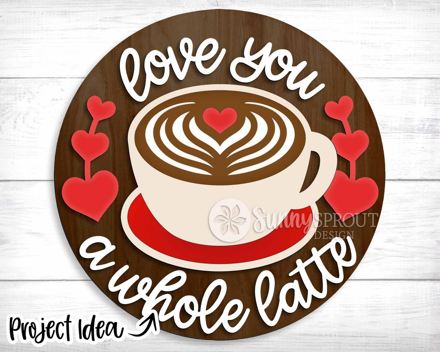 Valentine Laser Sign Bundle 4, Round door hanger, Glowforge laser file, Cricut, Heart welcome sign, Valentine's Day decor