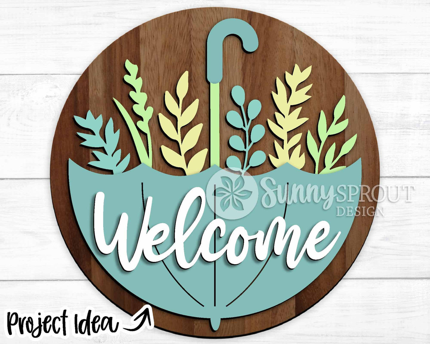 Nature Laser Sign Bundle, Round door hanger svg, Glowforge laser file, Cricut cut file, Front door welcome sign, Summer