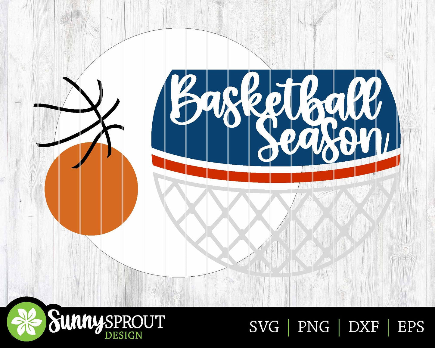 Basketball Season Hoop Sign, Digital Download, SVG Laser Cut File, Cricut, Round Door Hanger Wall Art Design, Sports Decor