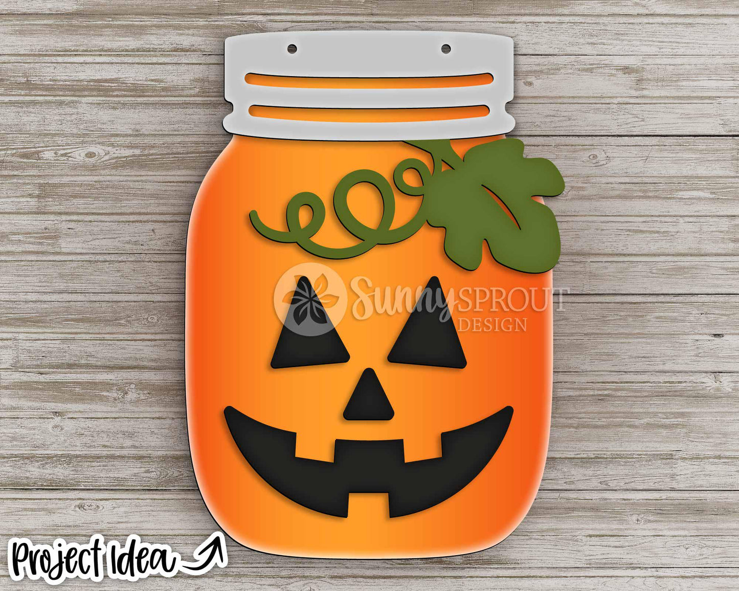 Halloween Mason Jar Sign Bundle, Door hanger svg, Glowforge laser file, Cricut, Spooky welcome sign svg, Ghost, Pumpkin