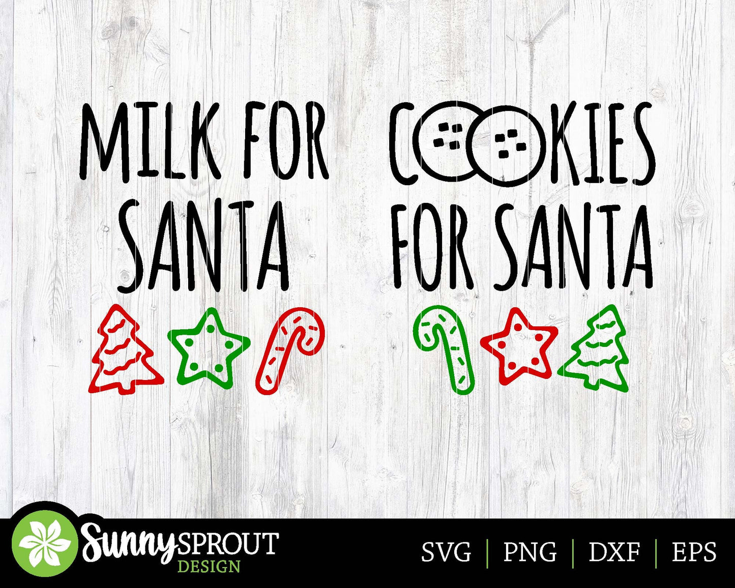 Christmas Plate and Mug SVG, Digital download, Cricut cut file, Silhouette, Santa cookies & milk design