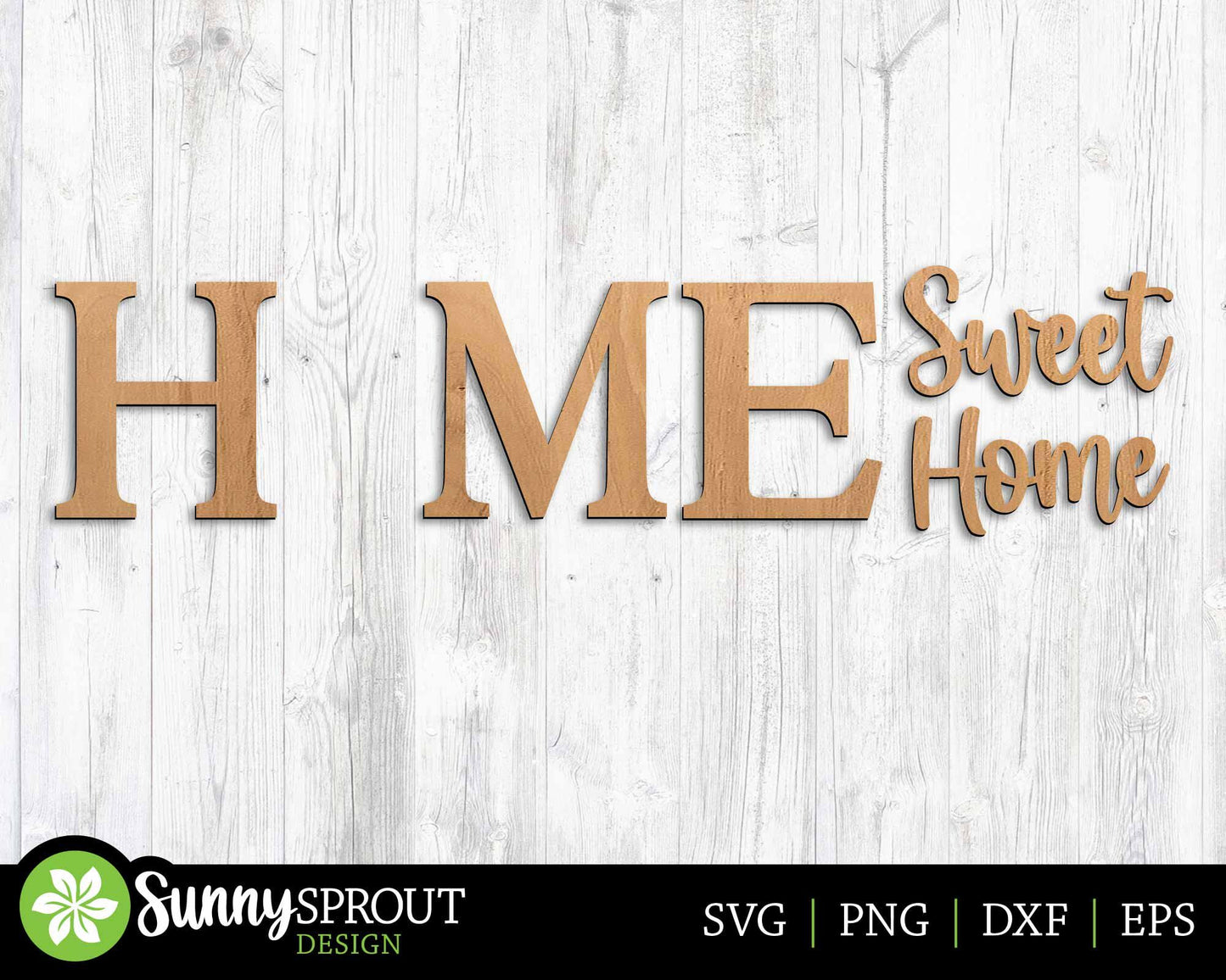 Home Sweet Home Interchangeable Graphics Porch Sign, Digital Download, SVG Laser Cut File, Cricut, Seasonal Design