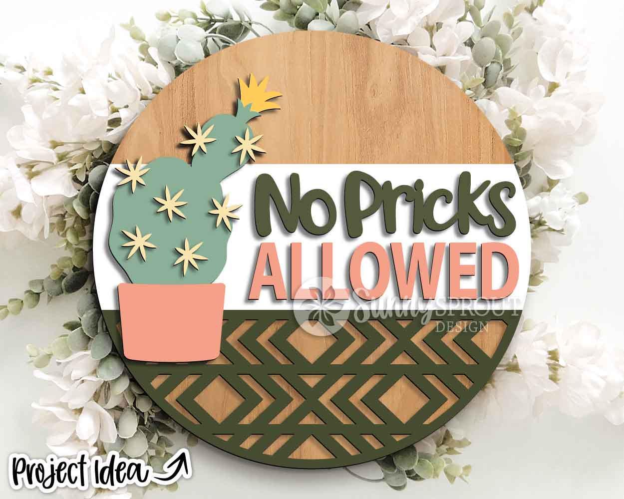 Sarcastic Laser Sign Bundle, Digital download, Round door hanger SVG, Laser cut file, Cricut, Funny door sign design
