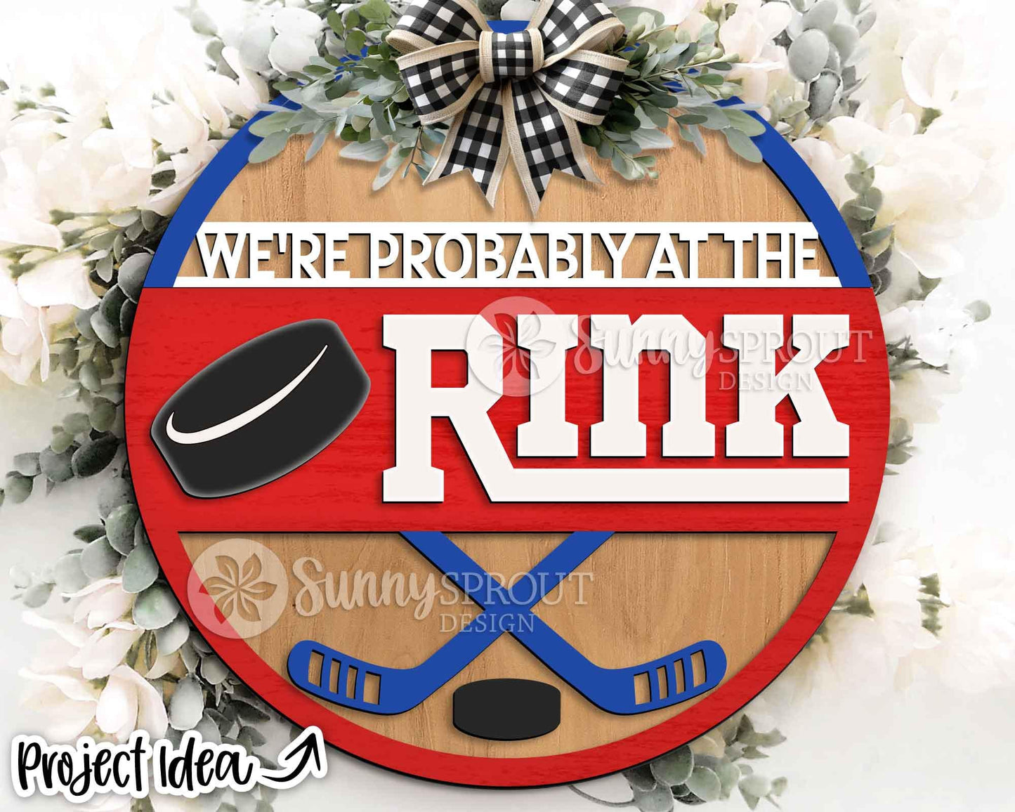Sport Door Hanger Sign Bundle, Round sign svg, Glowforge laser file, Cricut, Football, Basketball, Hockey, Baseball, Golf