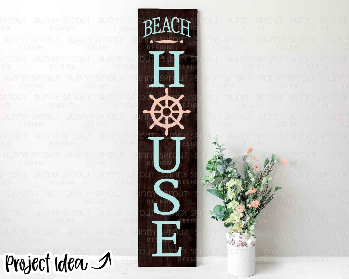 Beach House Helm Sign, Digital download, Cricut SVG cut file, Silhouette, Summer ocean coastal door design