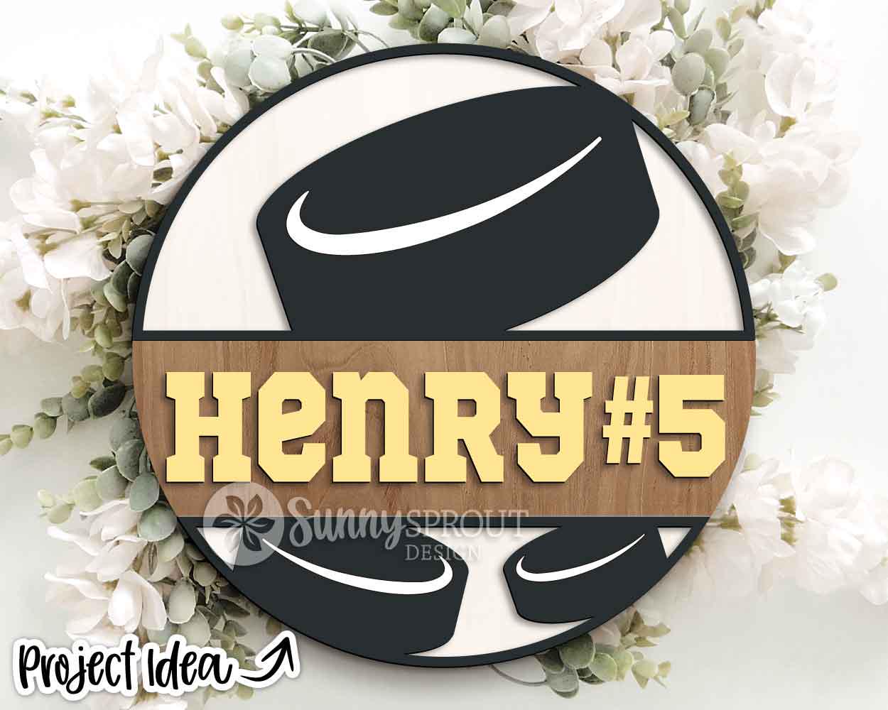 Sport Name Sign Bundle, Round door hanger svg, Glowforge laser file, Cricut, Football, Basketball, Hockey, Baseball, Personalize customize