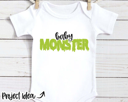 Family Halloween Monster SVG, Digital Download, Cricut SVG Cut File, Silhouette, Matching Halloween Shirt Design