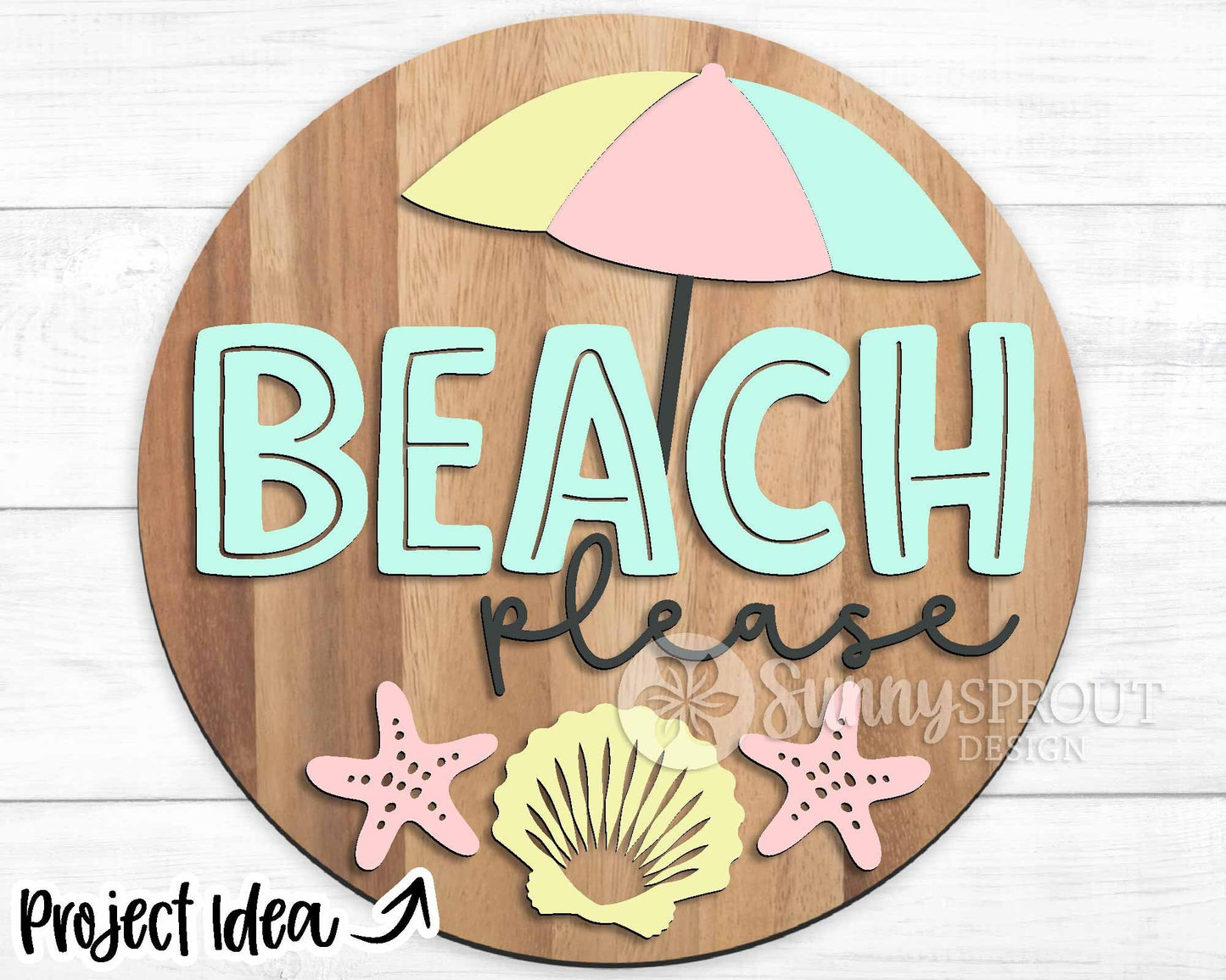 Summer Laser Sign Bundle, Round door hanger svg, Glowforge laser file, Cricut, Front door welcome sign, Hello Summer svg