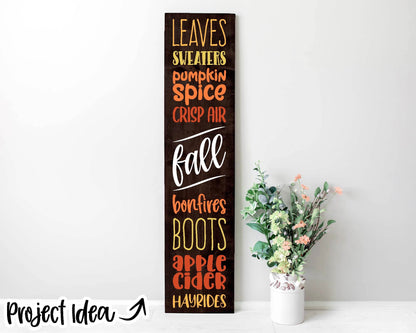 Seasonal Things Porch Sign Bundle | Digital Download | Print File, Cricut, Silhouette Cut File | Front Door Sign Design | svg png dxf eps